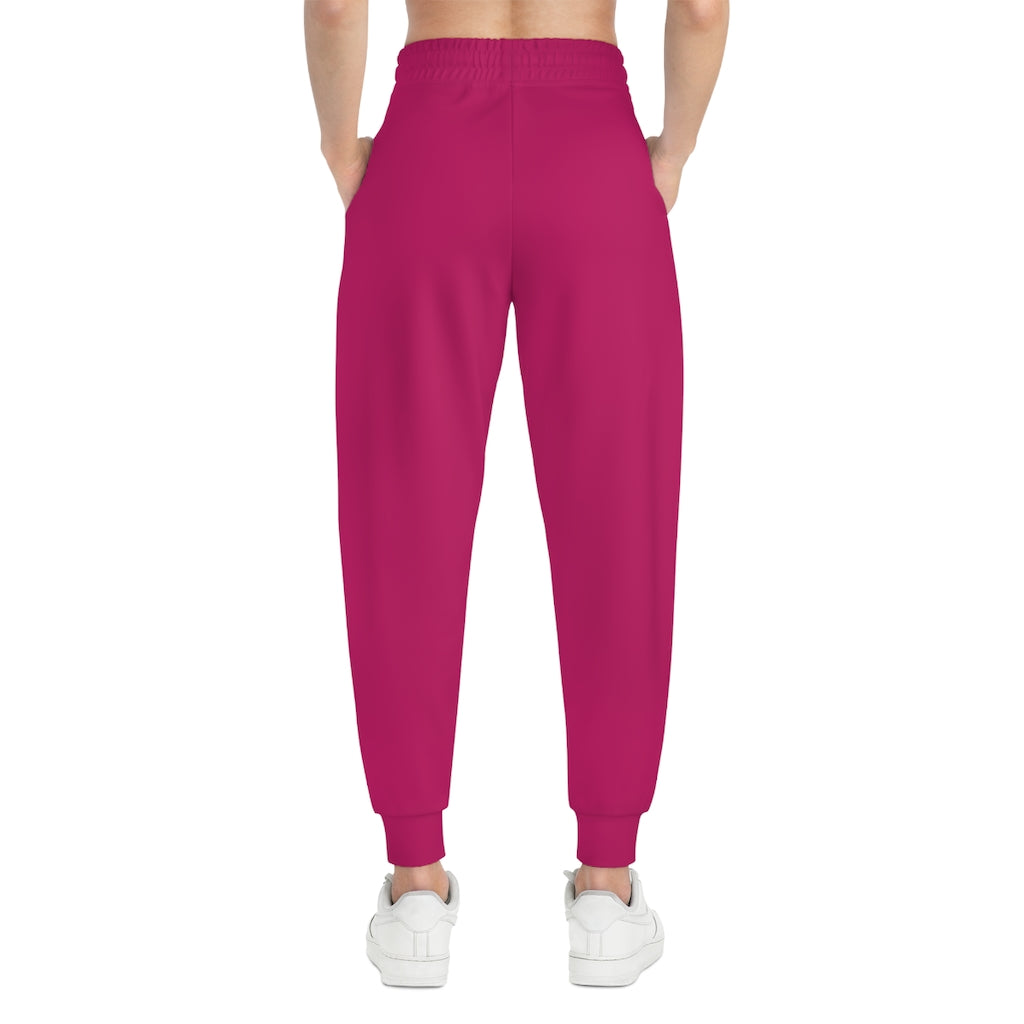 CH Hot Pink Joggers with Model Back
