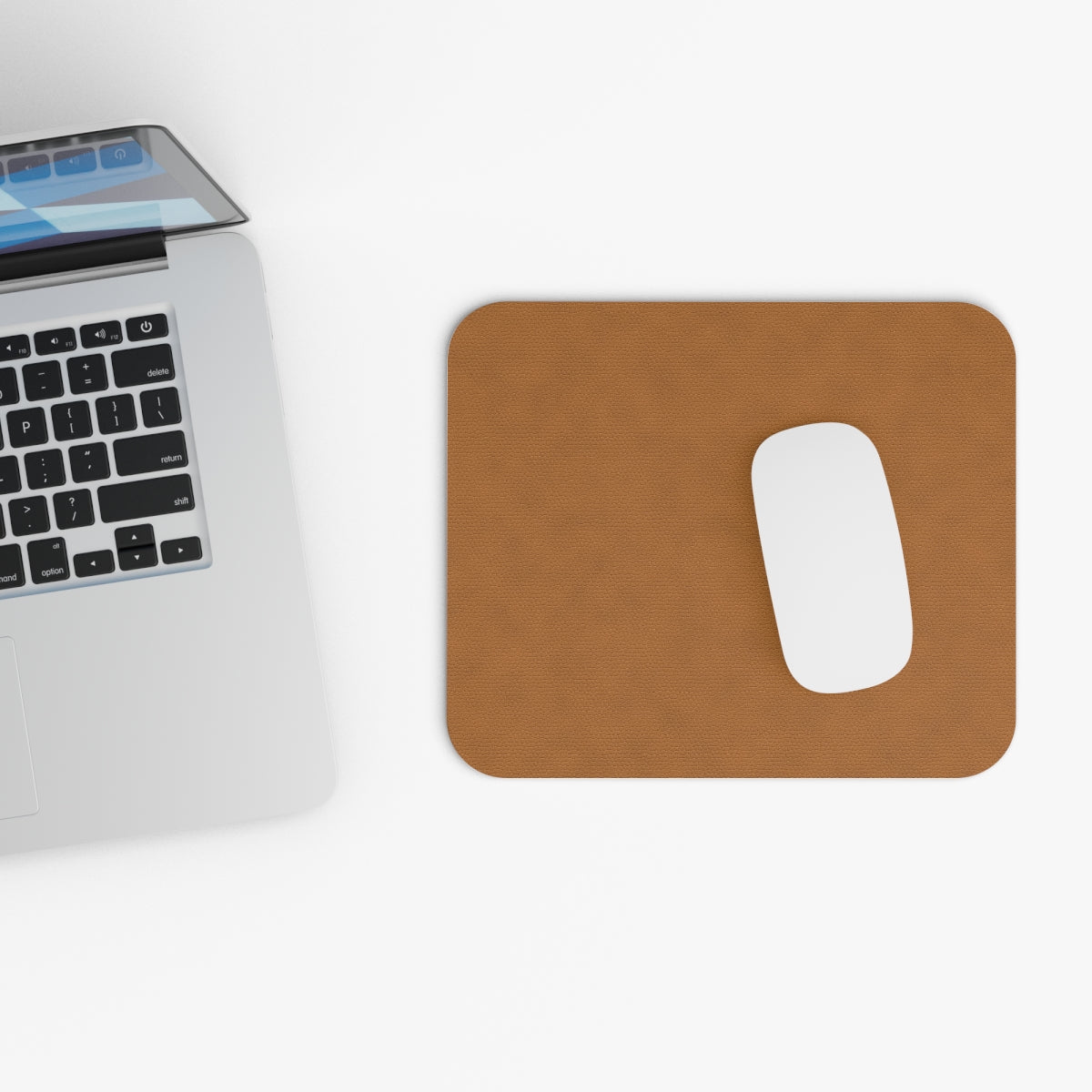 Sand Leather Print Rectangle Mouse Pad