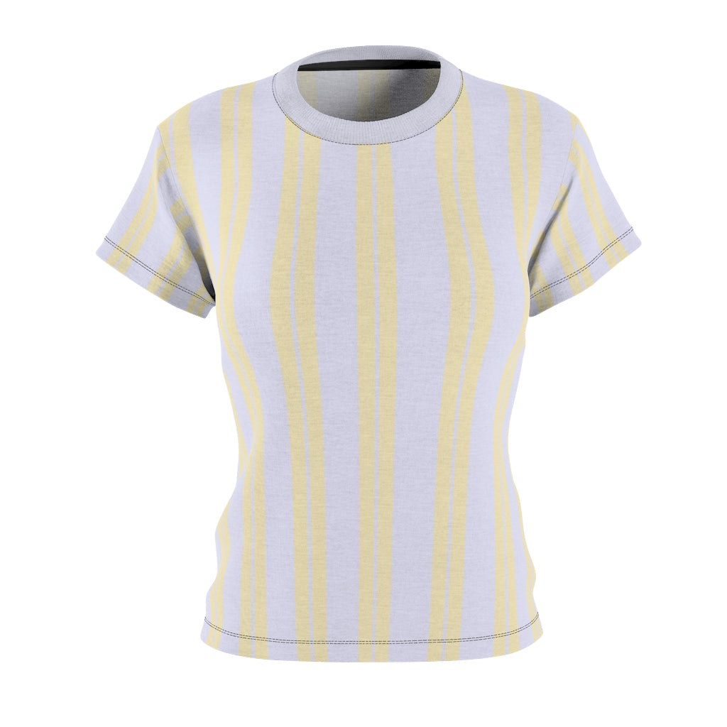 Lavender LM Stripes Women's Tee