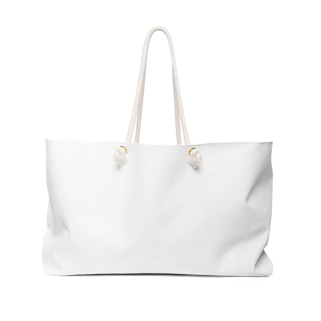 White Weekender Bag