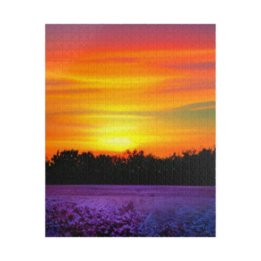 Colorful Sunset Puzzle
