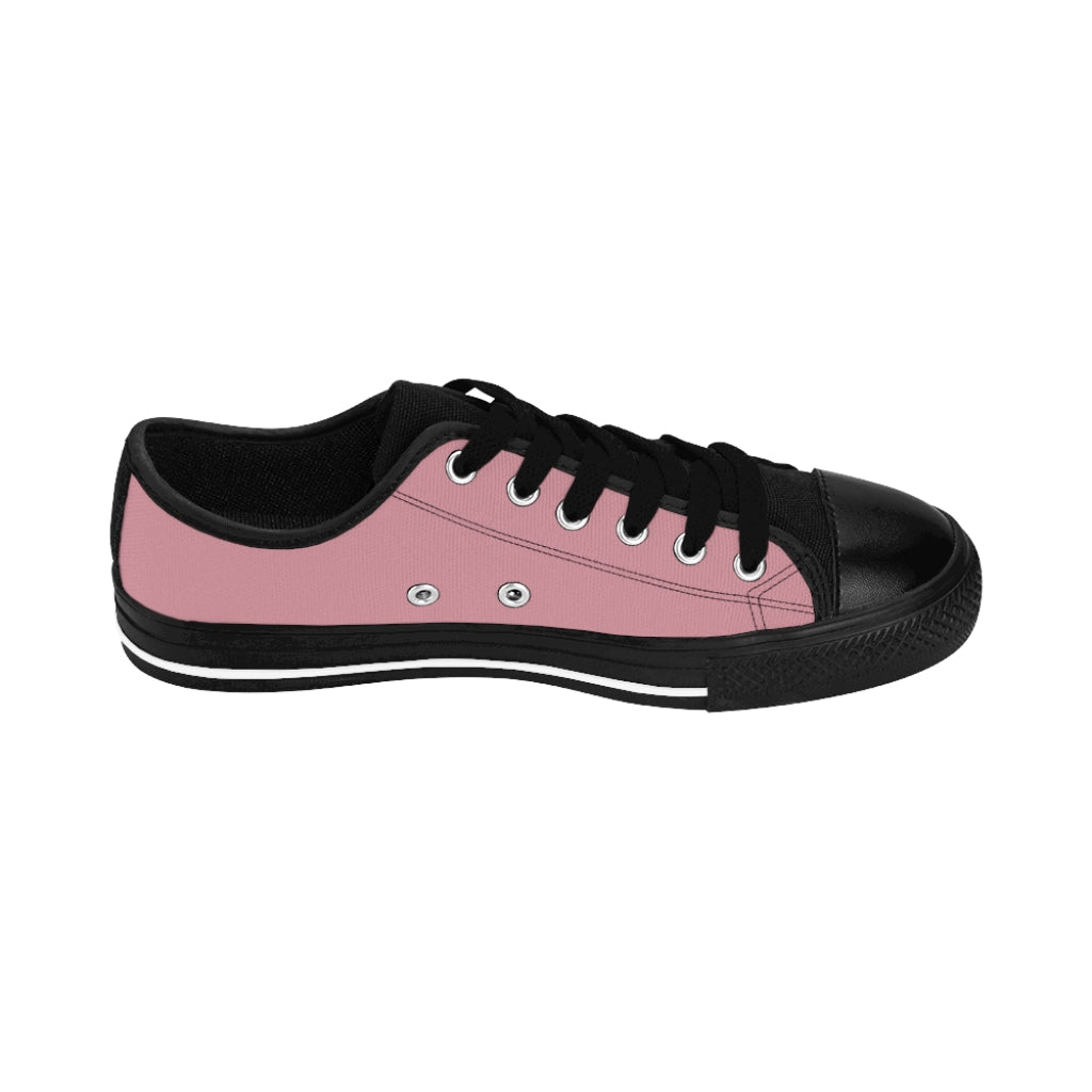 Solid Light Pink Women's Sneakers