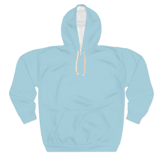 Light Blue Unisex Pullover Hoodie