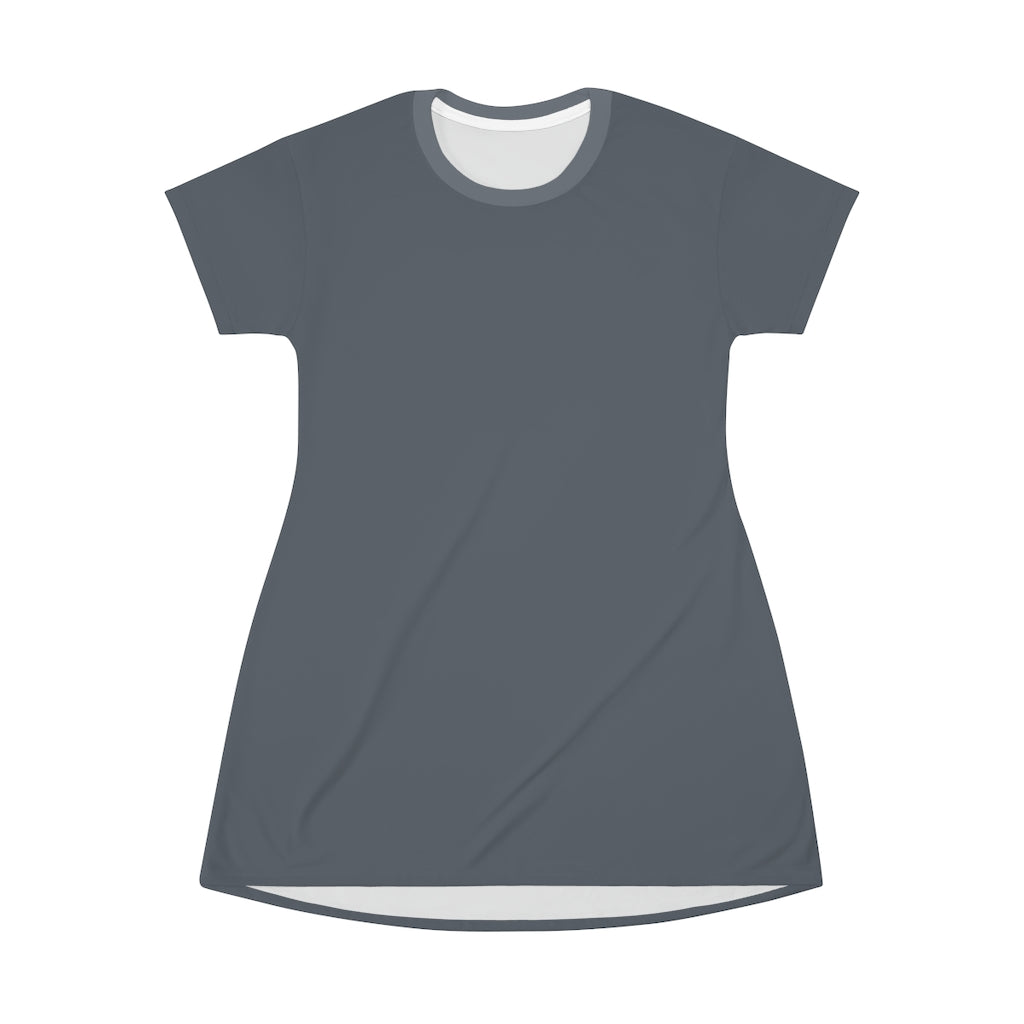 Navy/Royal T-shirt Dress