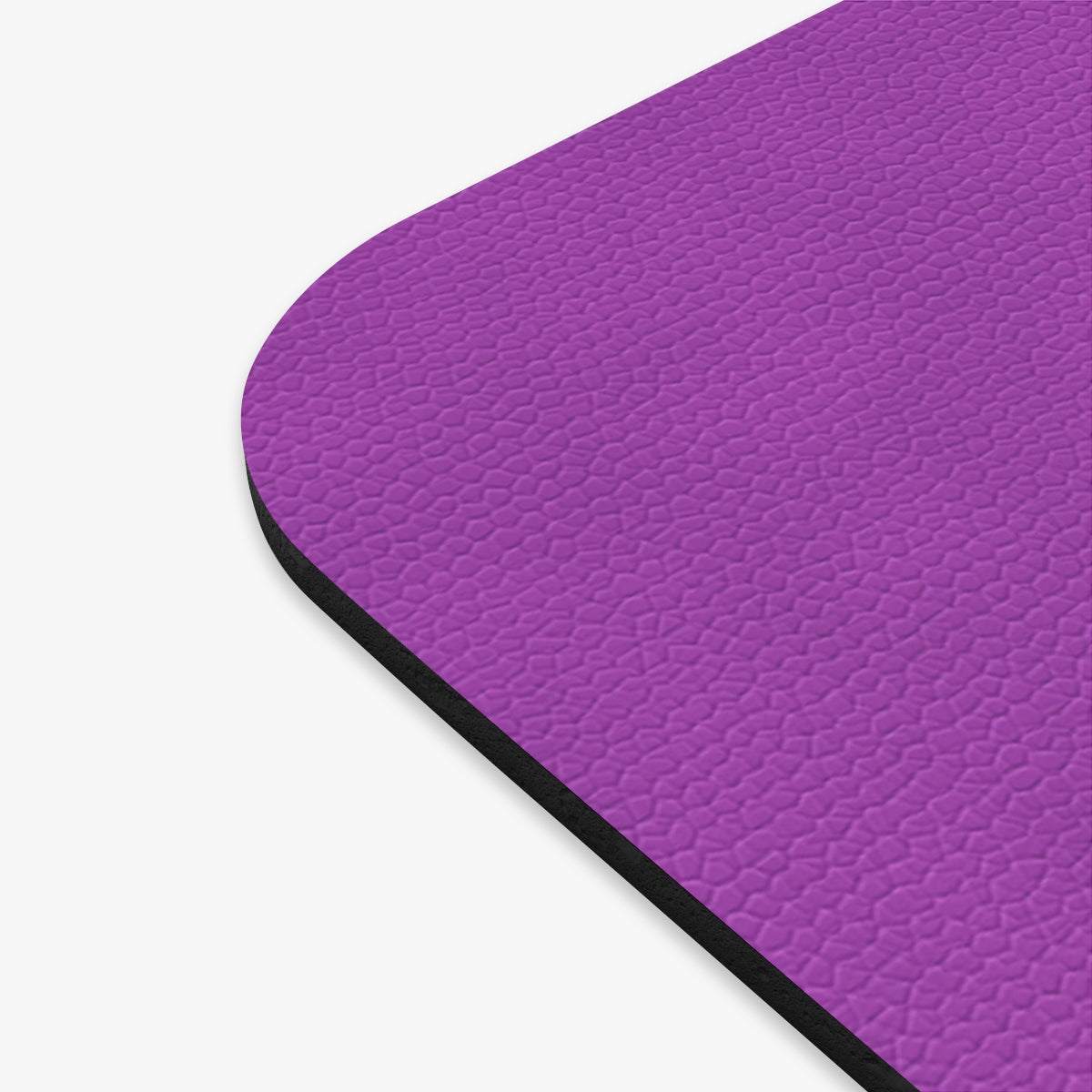 Purple Leather Print Rectangle Mouse Pad