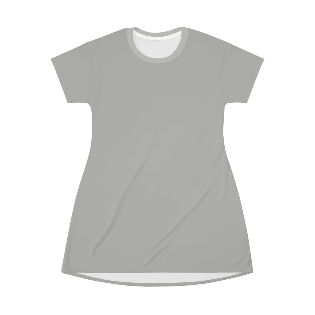 Sport Grey T-shirt Dress