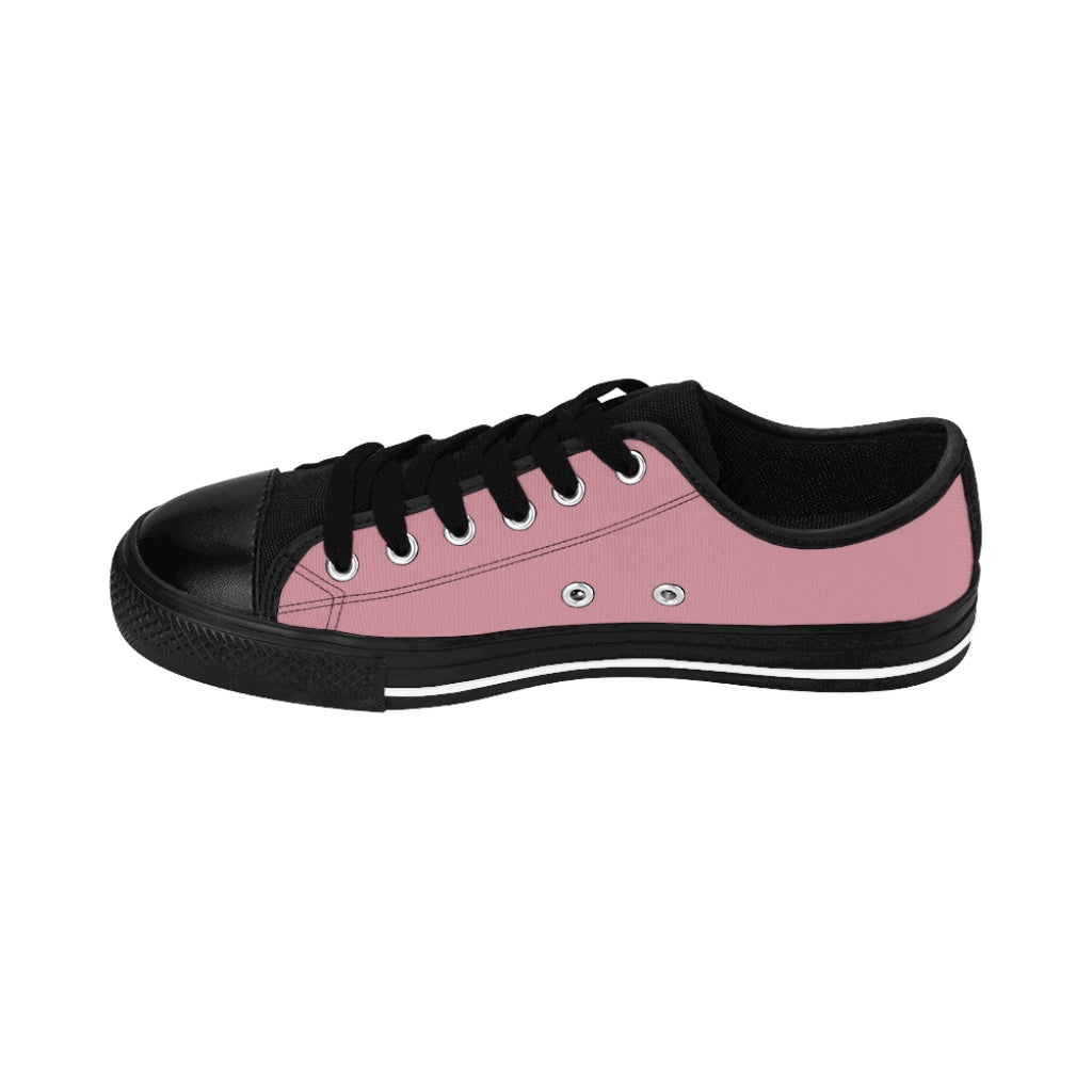 Solid Light Pink Women's Sneakers