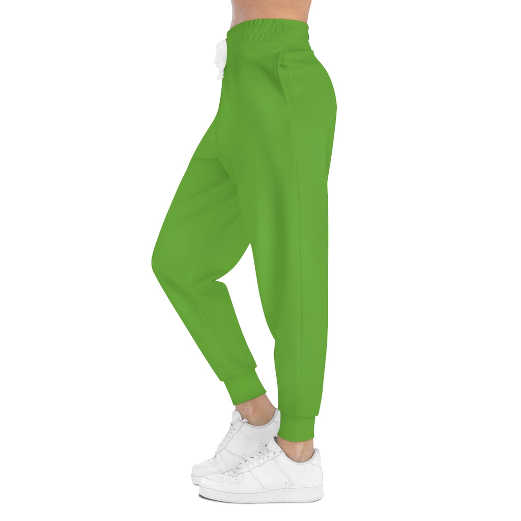 CH Lime Green Joggers with Model Side