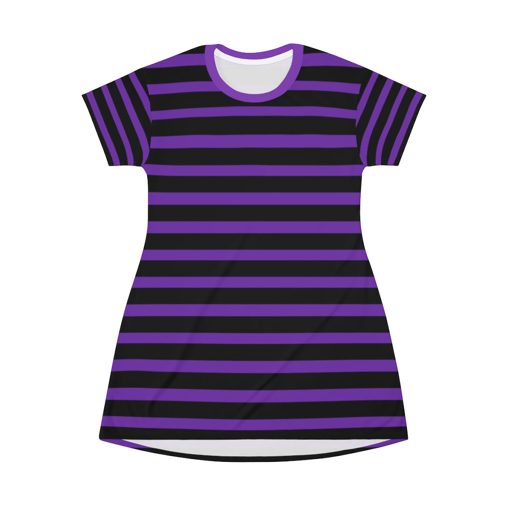 Grape BLH Stripes T-shirt Dress