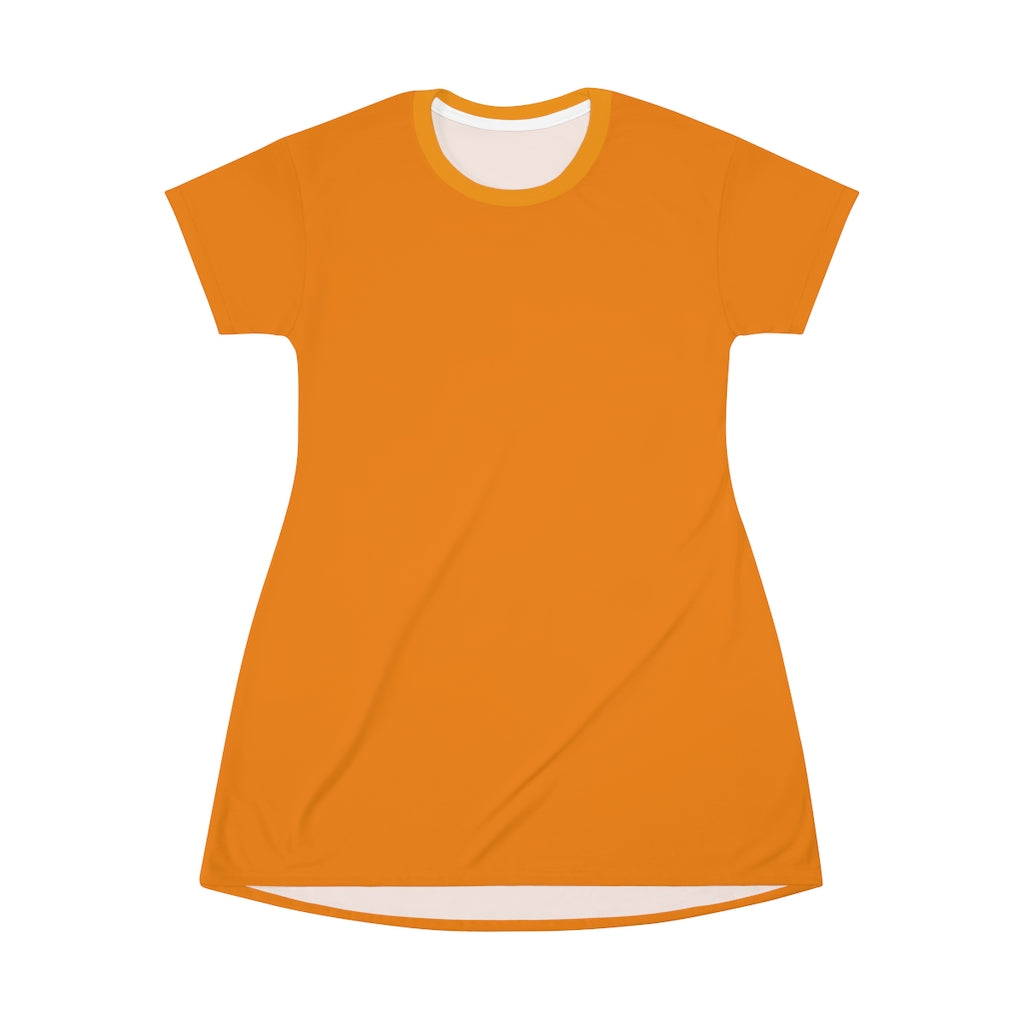 Tangerine T-shirt Dress