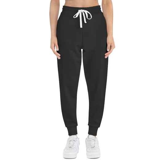 CH Jet Black Joggers with Model Front