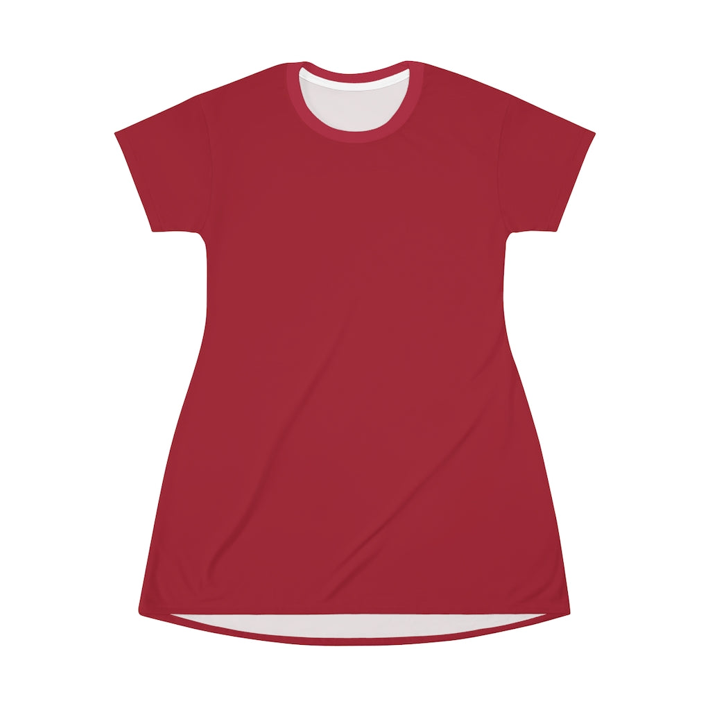 Red-1 T-shirt Dress