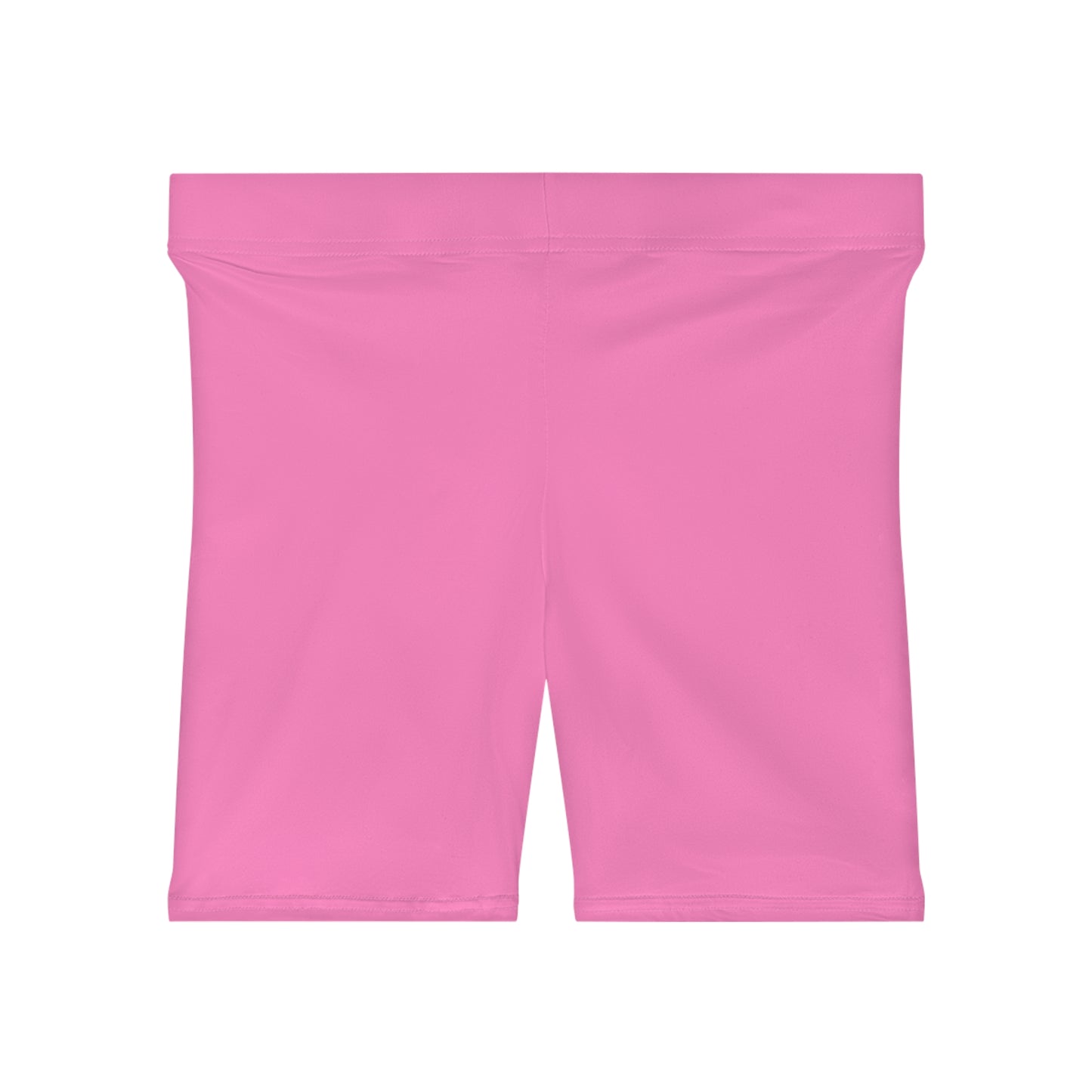Rose Pink Women's Biker Shorts