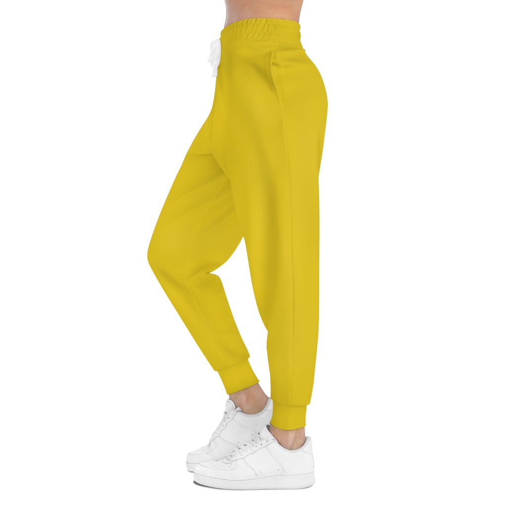 CH Sun Yellow Joggers with Model Side