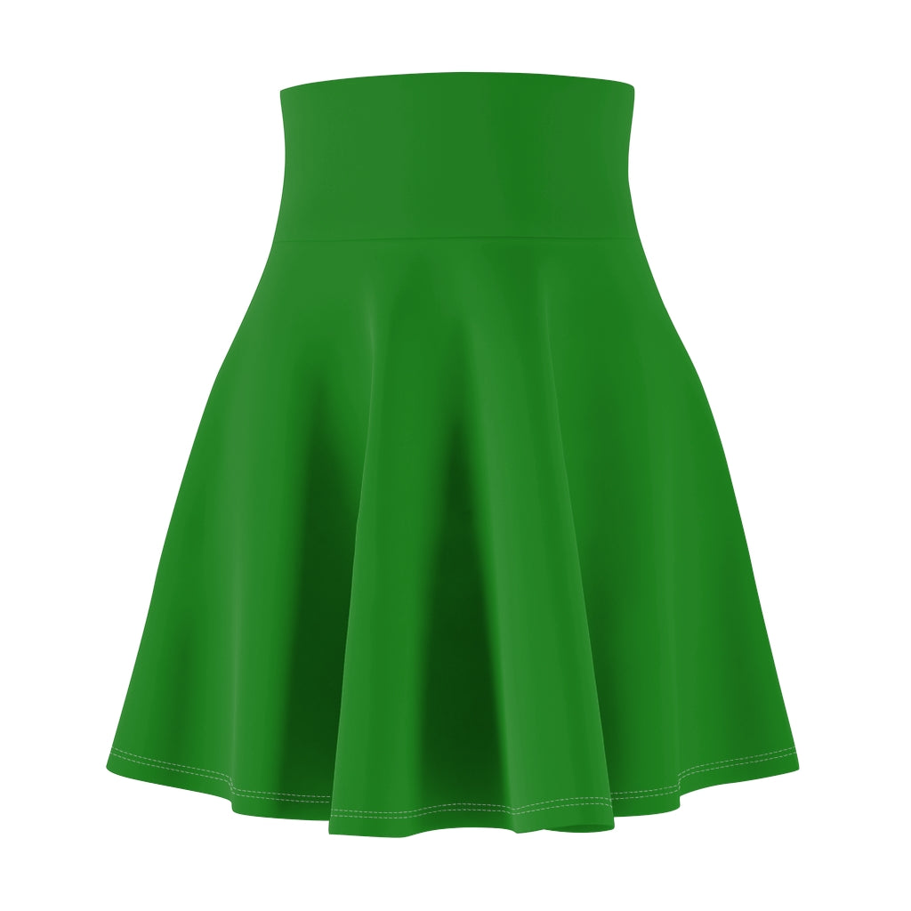 Forest Green Skater Skirt