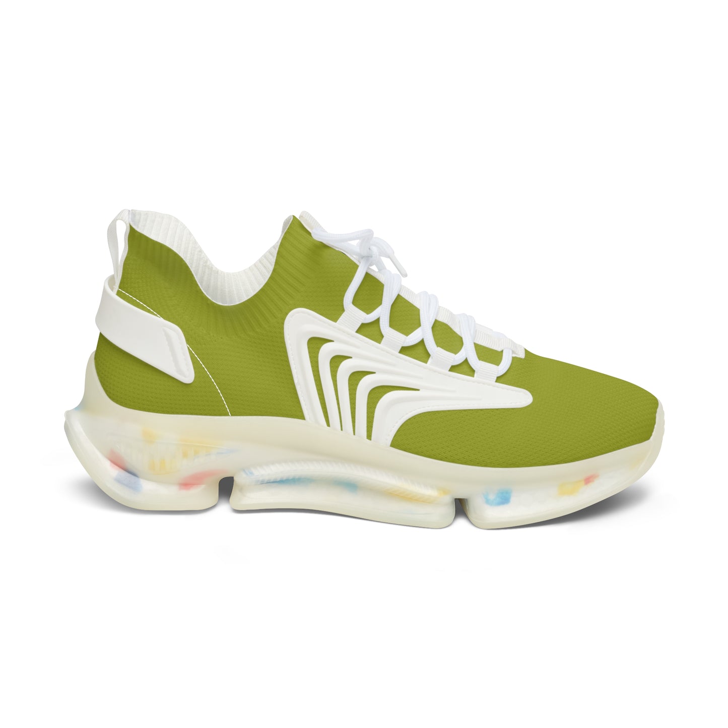 Lime Women's Mesh Sneakers