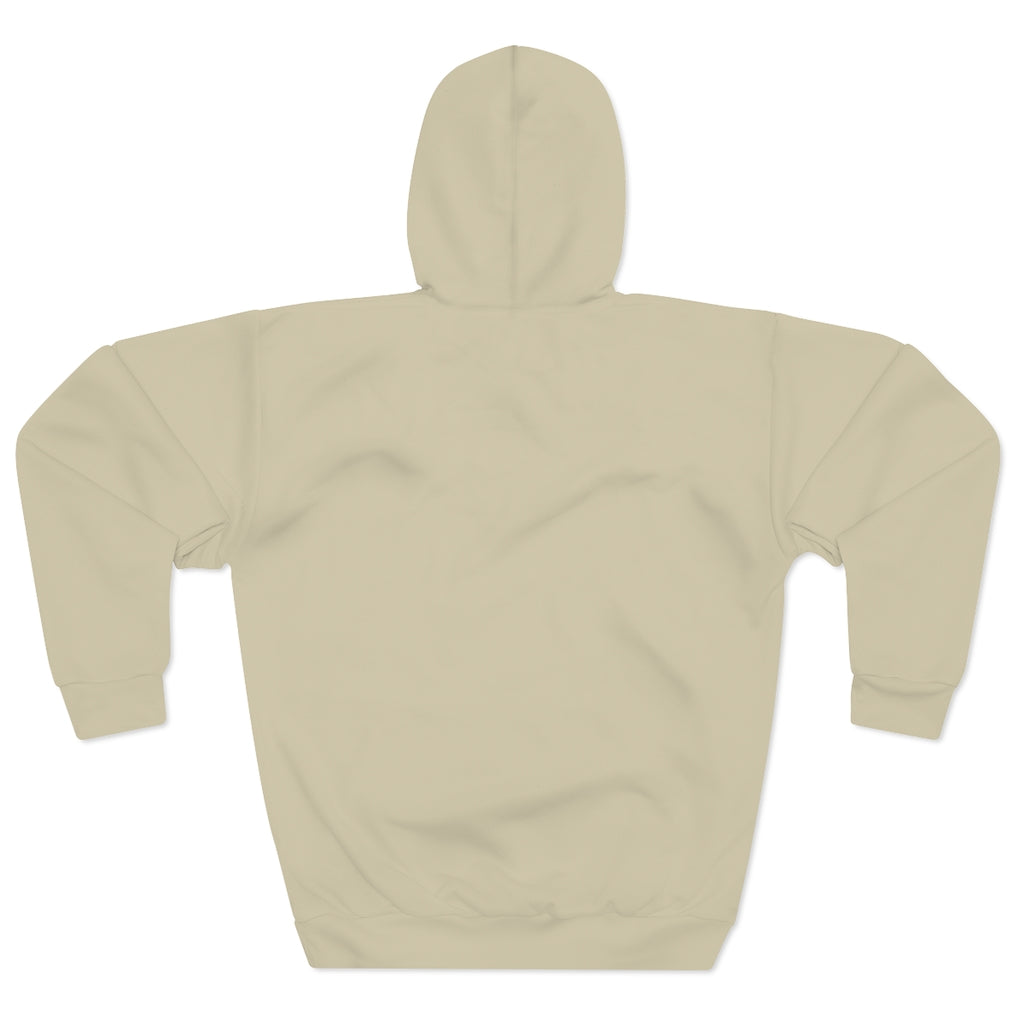 Solid Natural Unisex Pullover Hoodie