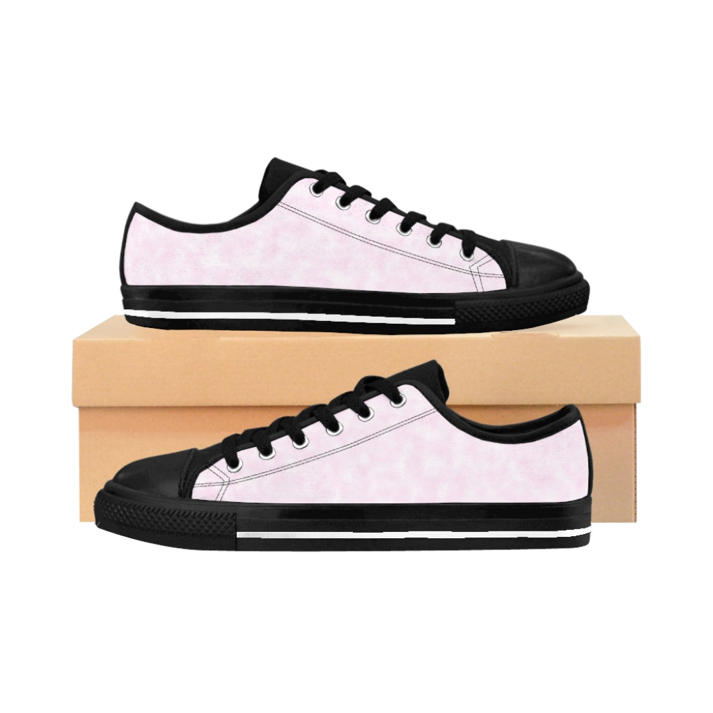 Light Magenta-Pink Clouds Women's Sneakers
