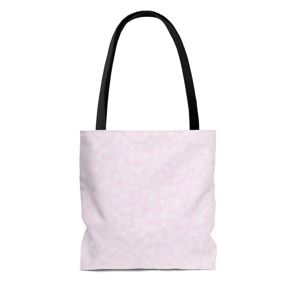 Light Magenta-Pink Clouds Tote Bag