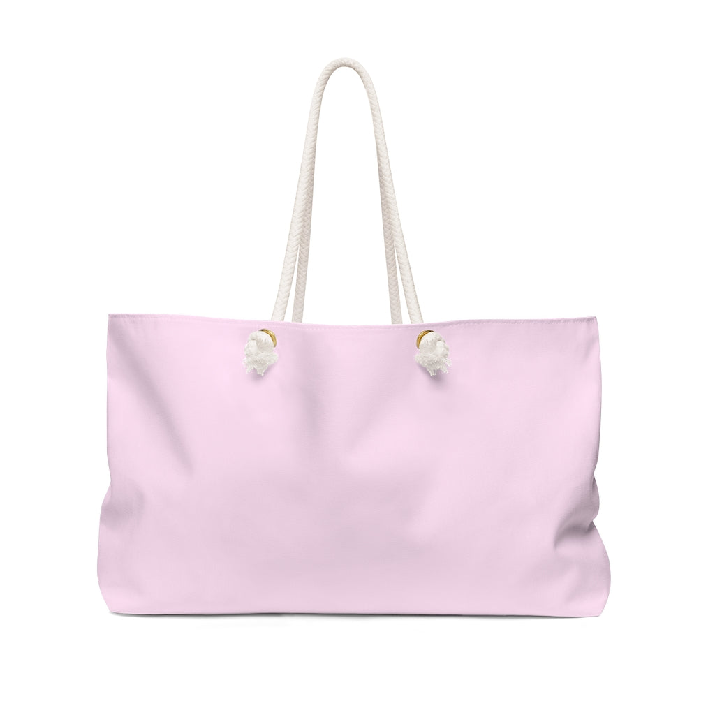 Light Magenta-Pink Weekender Bag
