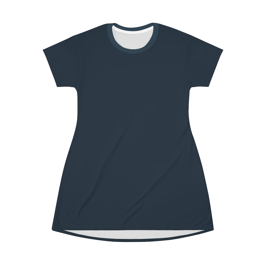 Midnight Navy T-shirt Dress