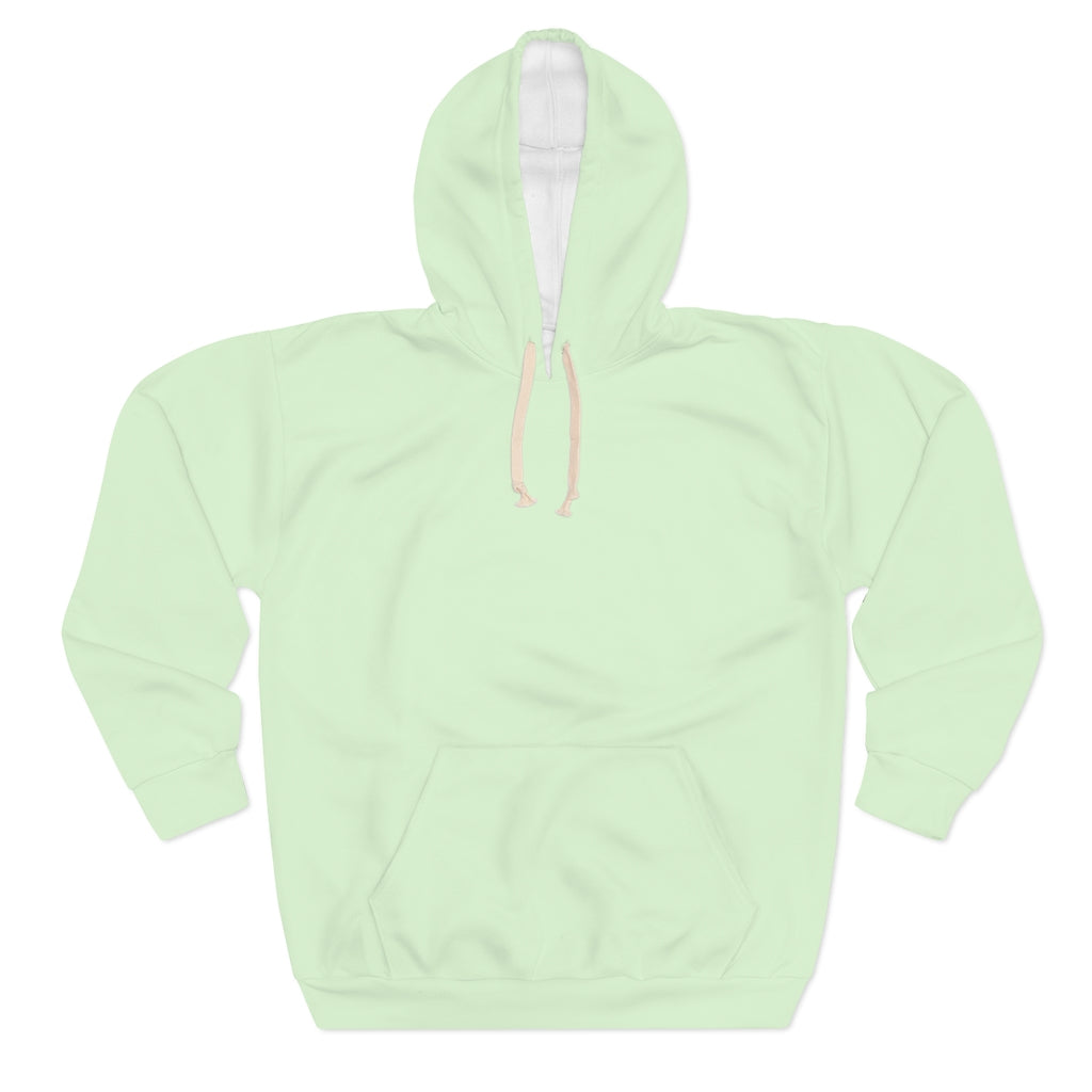 Pale Green Unisex Pullover Hoodie