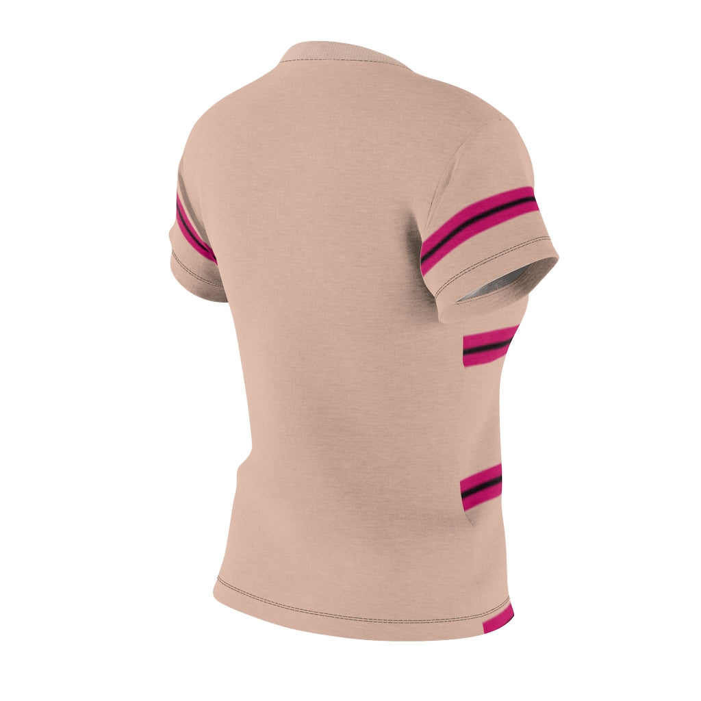 Pale Pink PRH Stripes Women's Tee