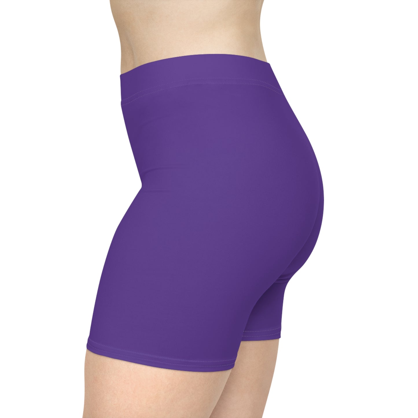 Purple Women's Biker Shorts