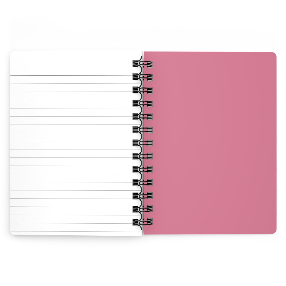 Pink Leather Print Spiral Bound Journal