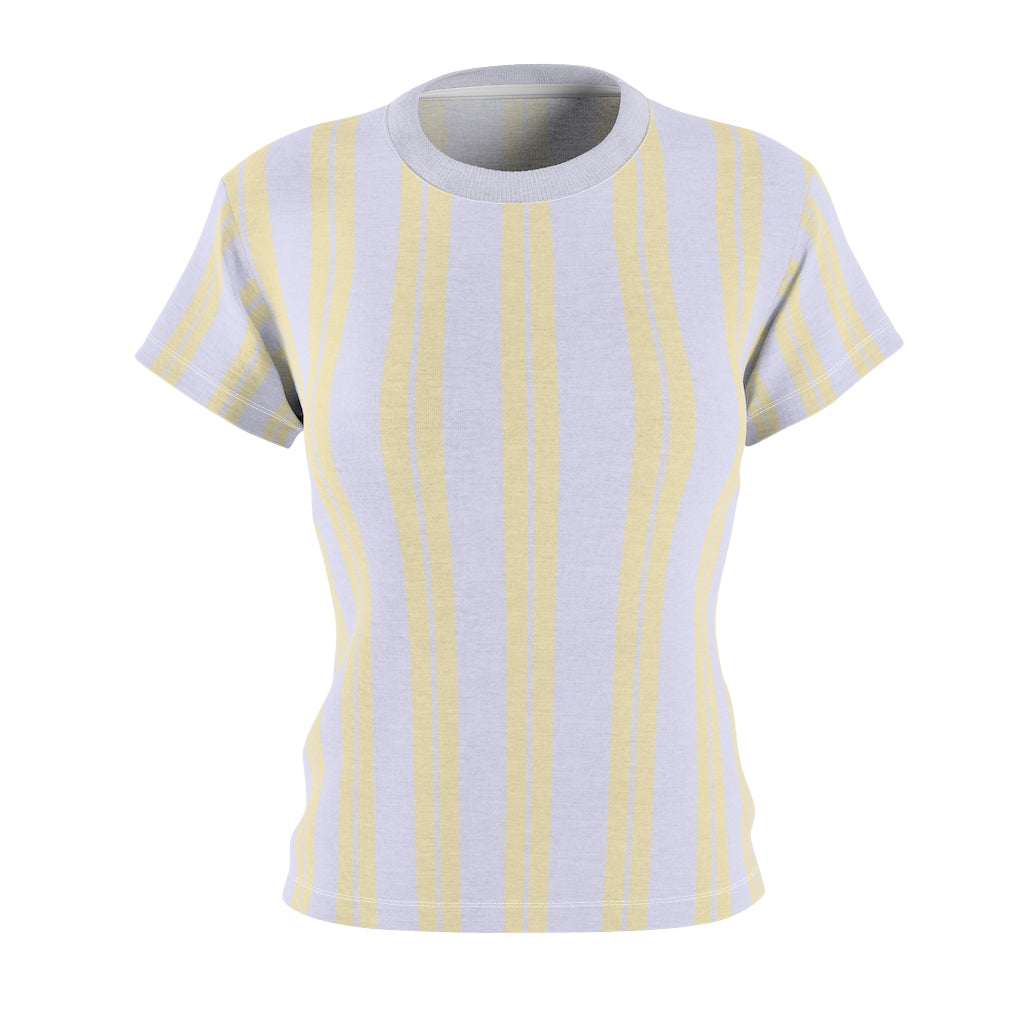 Lavender LM Stripes Women's Tee