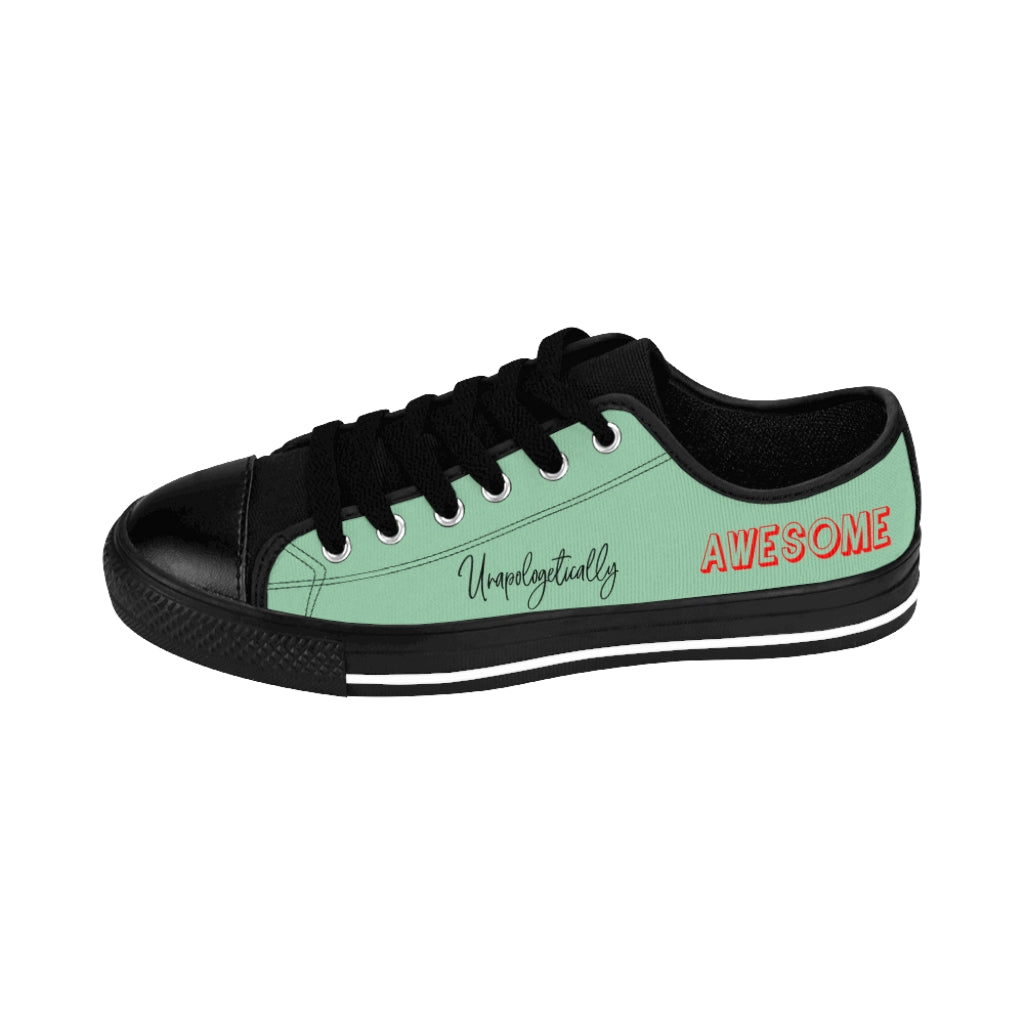 Unapologetically Awesome Solid Mint Women's Sneakers