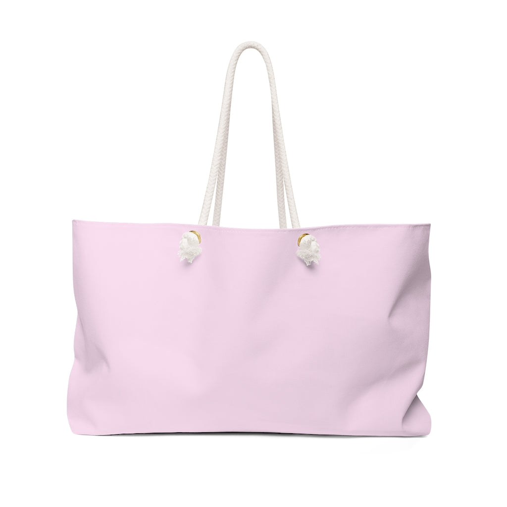 Light Magenta-Pink Weekender Bag