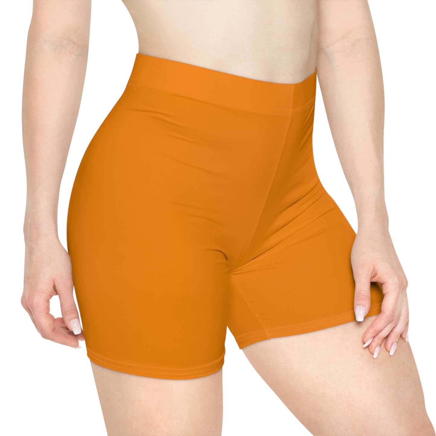 Tangerine Women's Biker Shorts