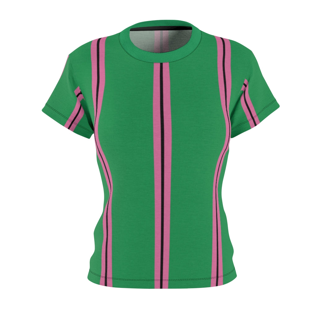 Solid KG SHP Stripes Women's Tee