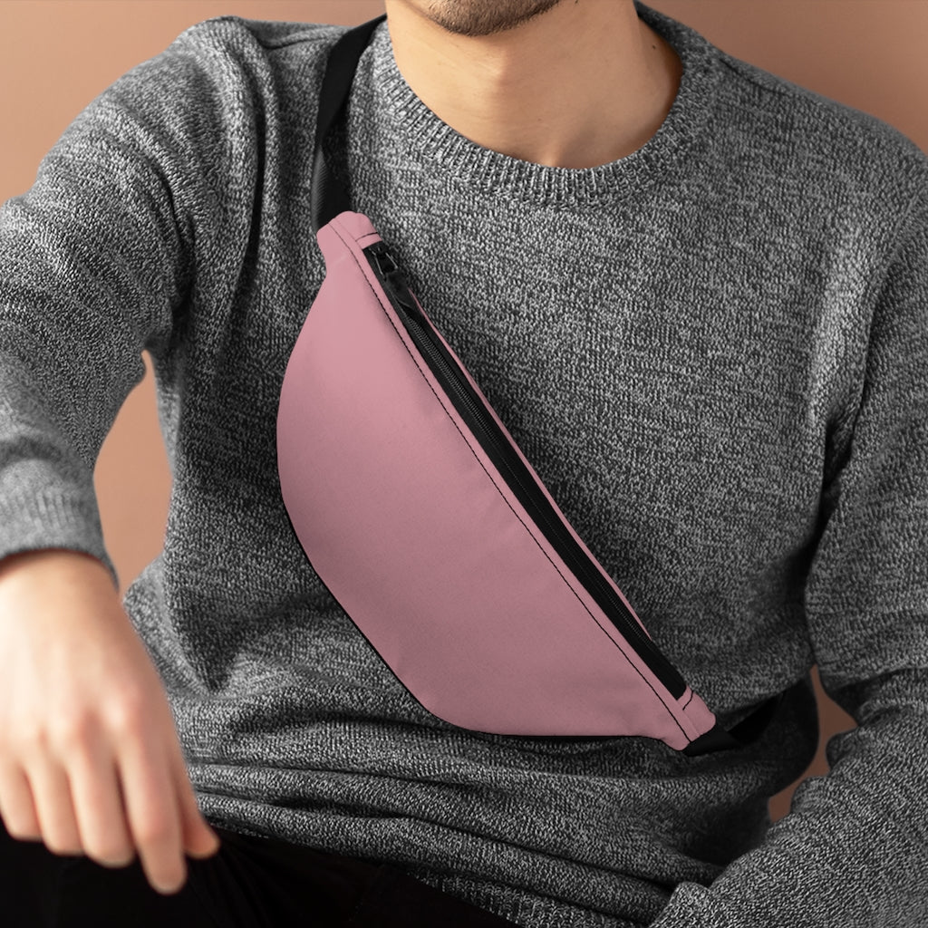 Solid Light Pink Fanny Pack