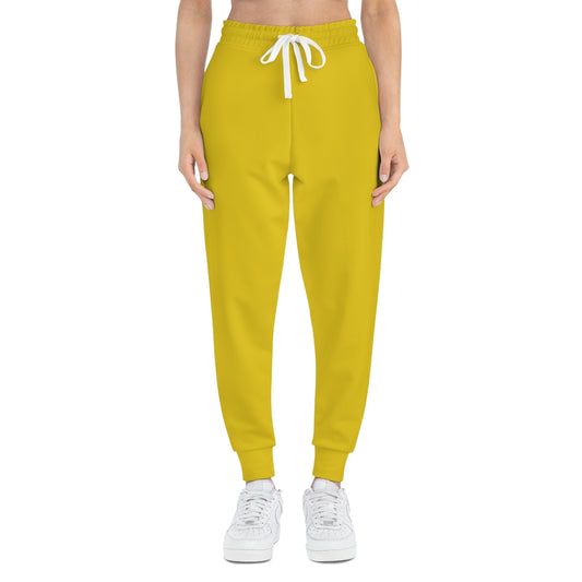 CH Sun Yellow Joggers with Model Front