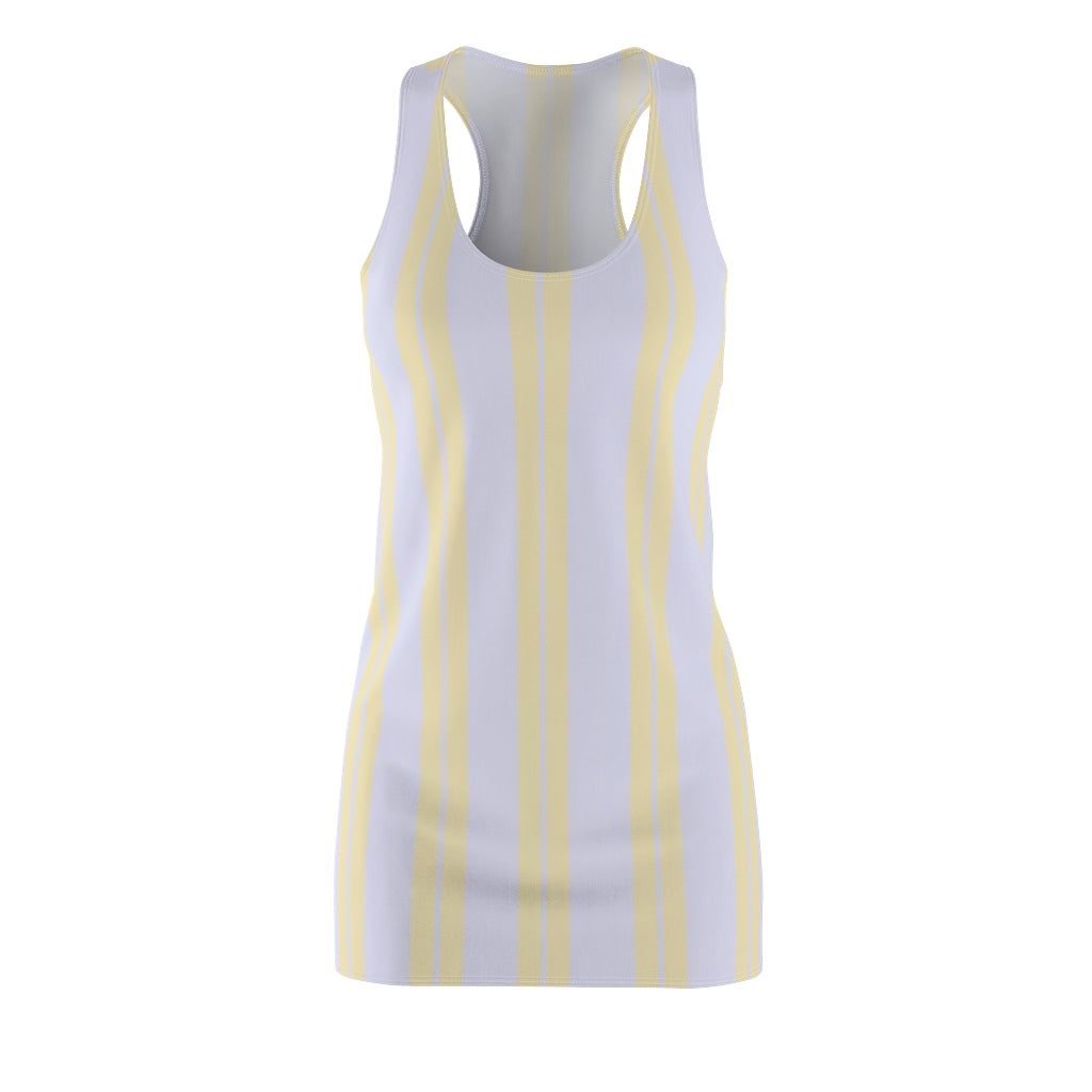 Lavender LM Stripes T-shirt Dress