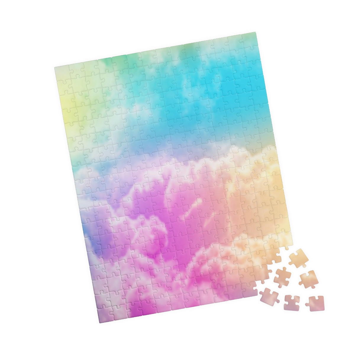 Rainbow Clouds Puzzle