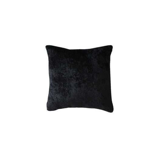 Black Panne Velvet Doll Pillow for 18-inch dolls
