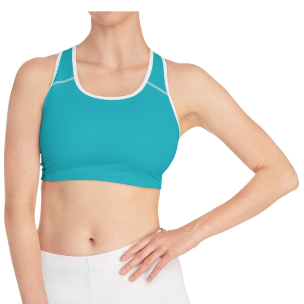 CH Turquoise Surf Sports Bra
