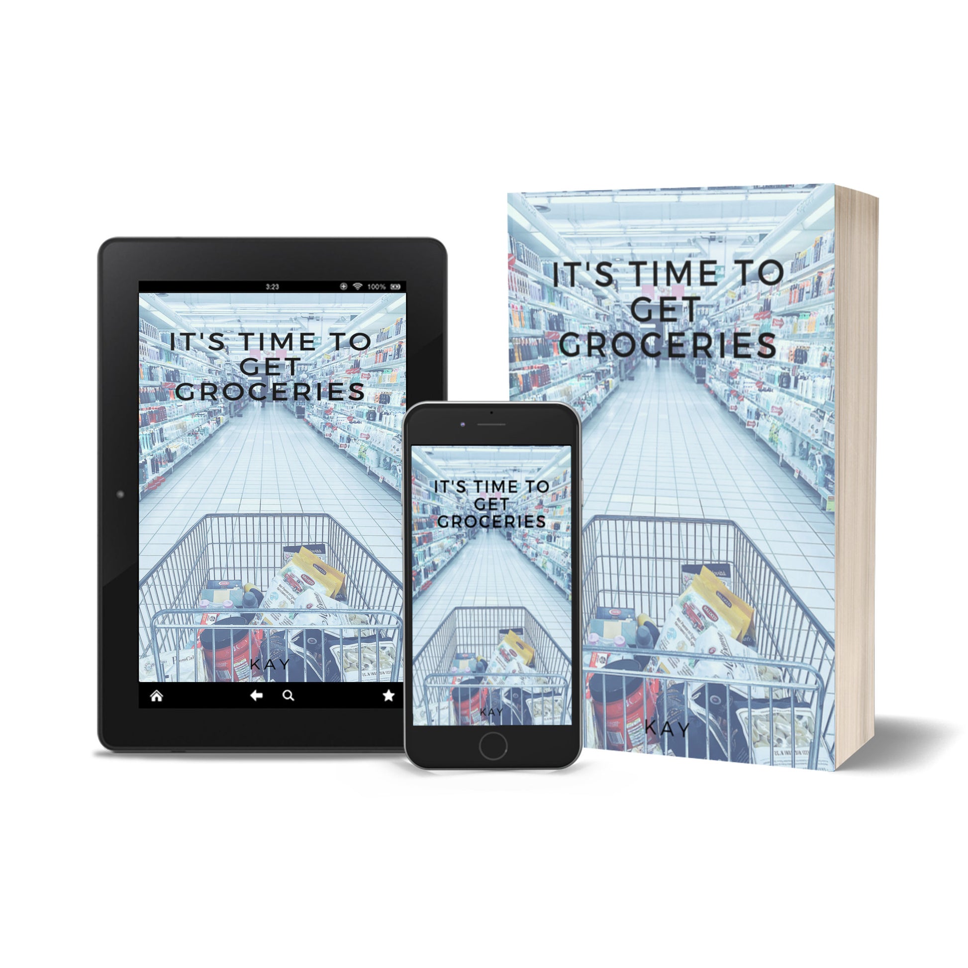 It's Time to Get Groceries - A Short Story by Kay Digital Download