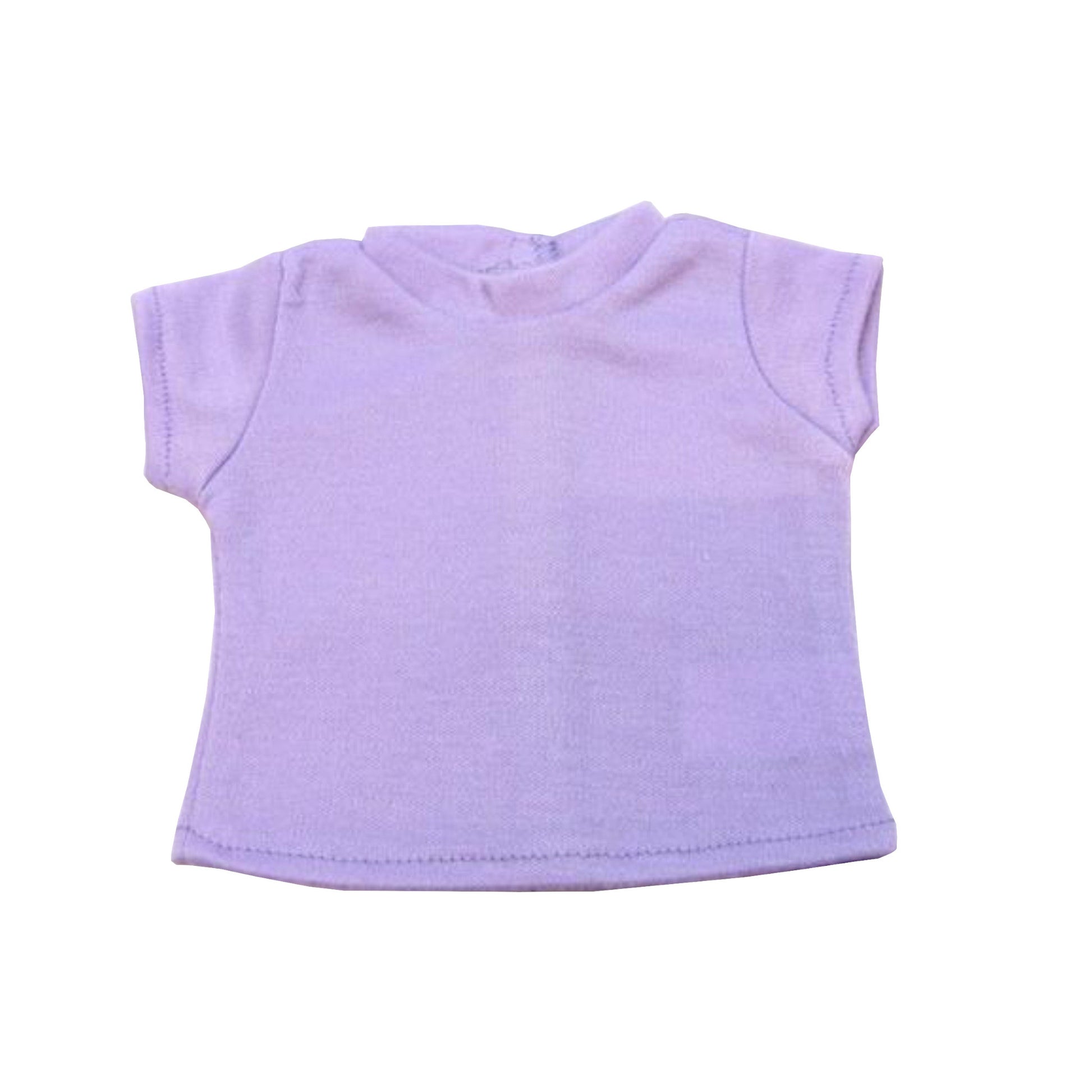 Lavender T-Shirt for 18-inch dolls