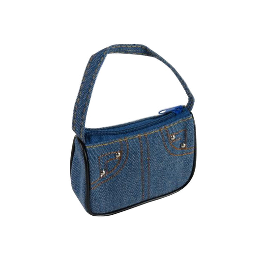 Light Denim Purse for 18-inch Dolls