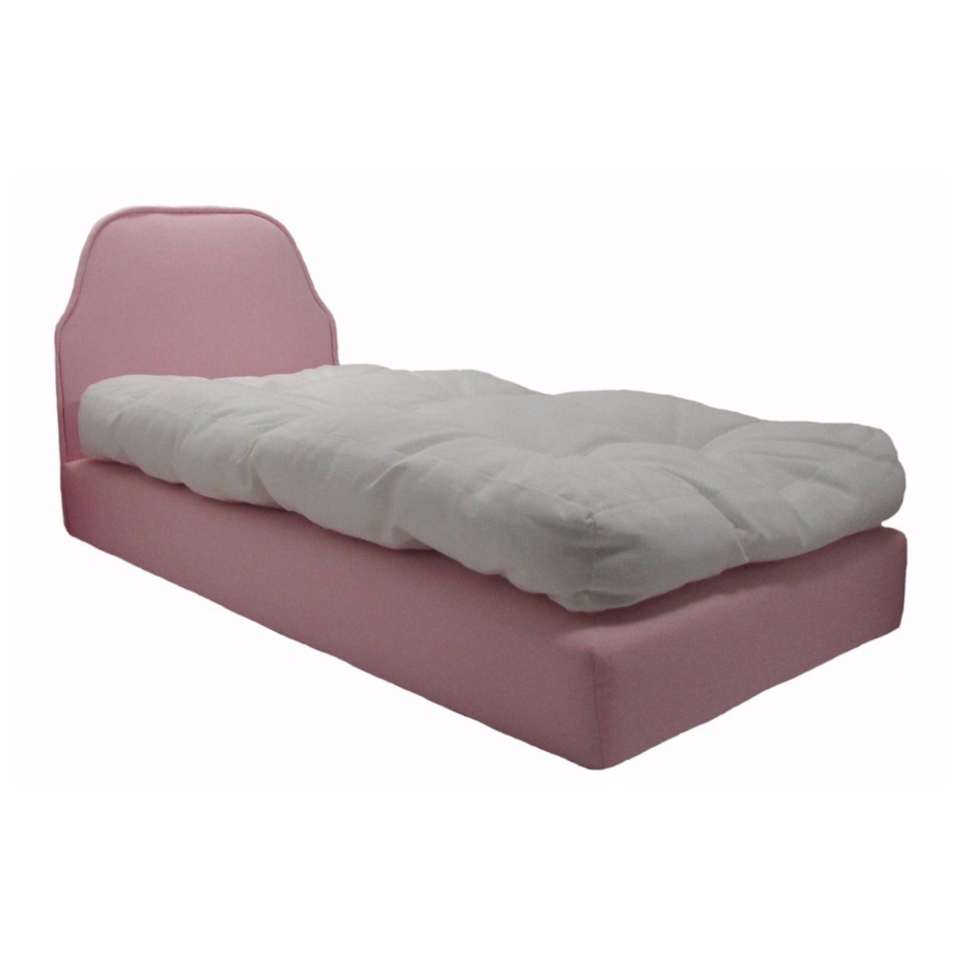 Light Pink Doll Bed for 18-inch dolls