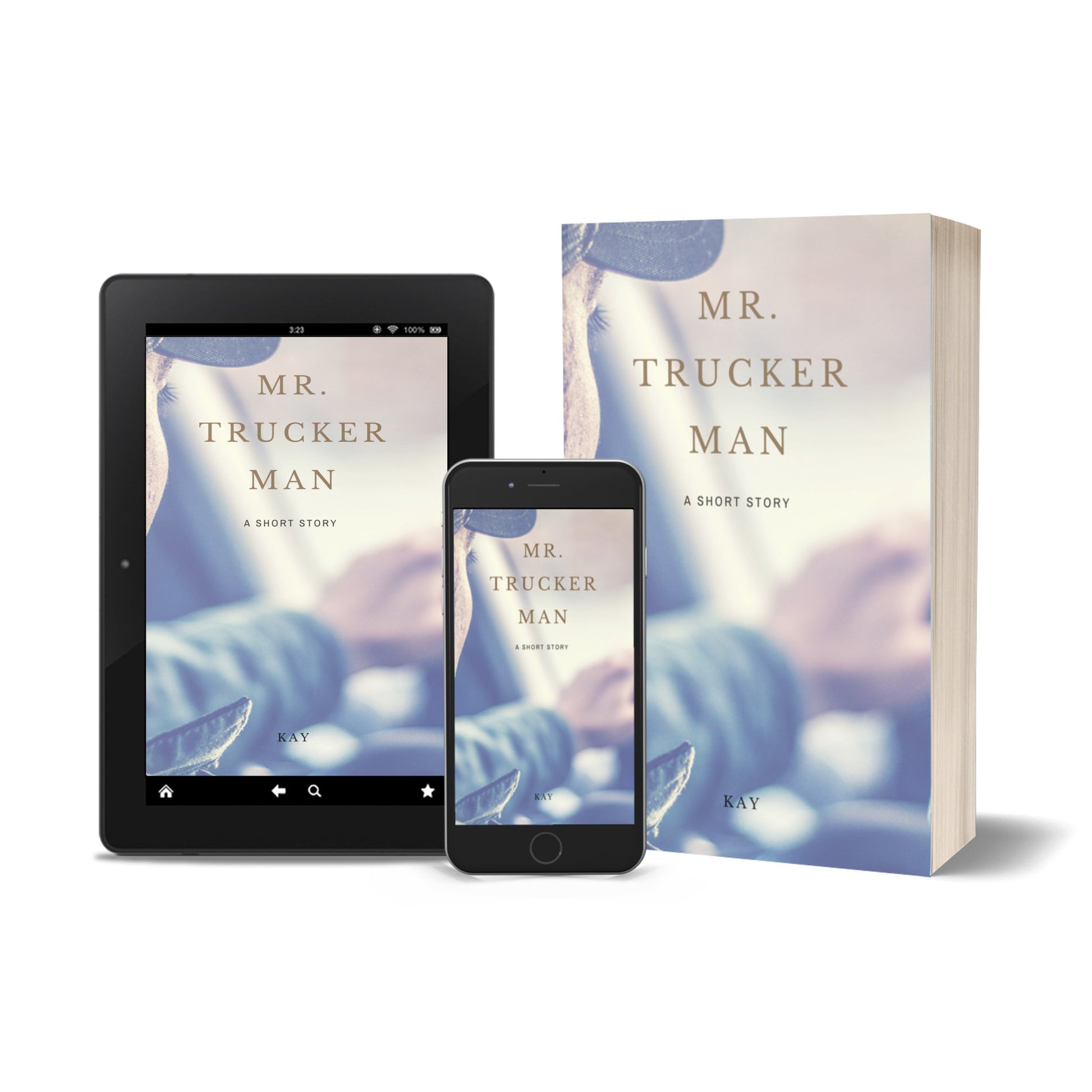 Mr. Trucker Man - A Short Story by Kay Digital Download
