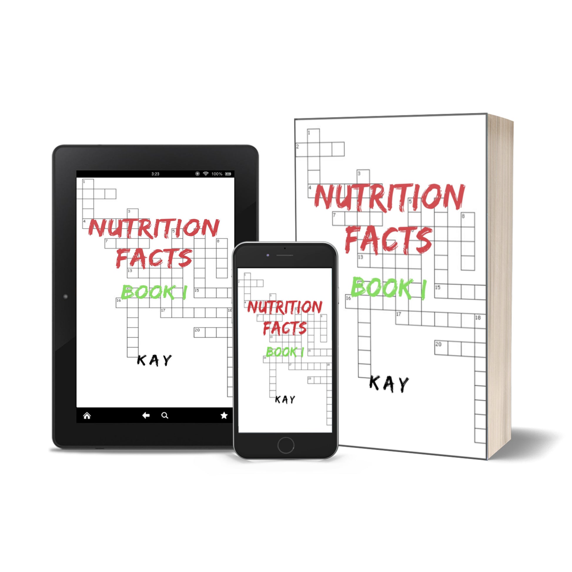 Nutrition Facts Book I Digital Download