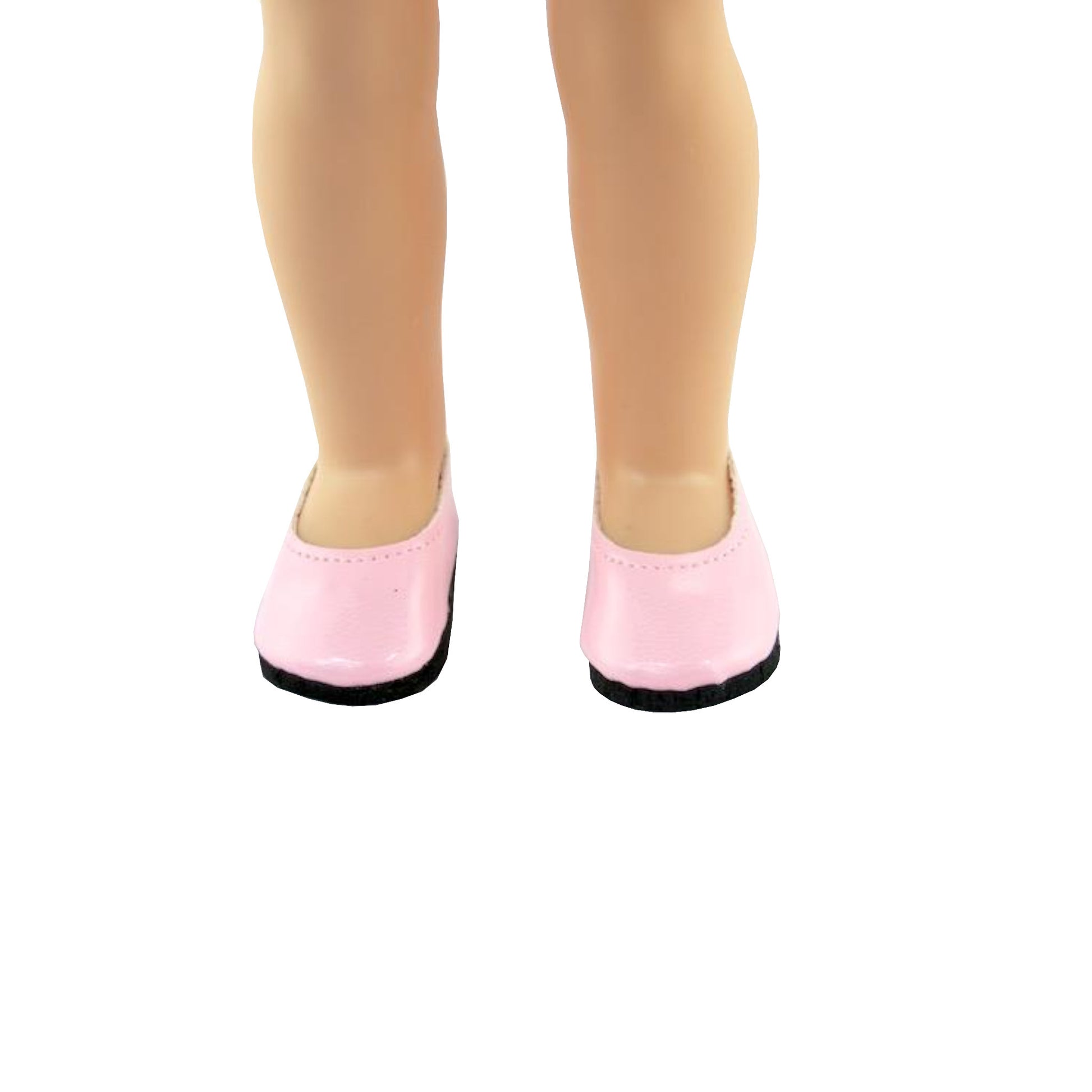 Pink Slip On Shoes for 14 1/2-inch Dolls