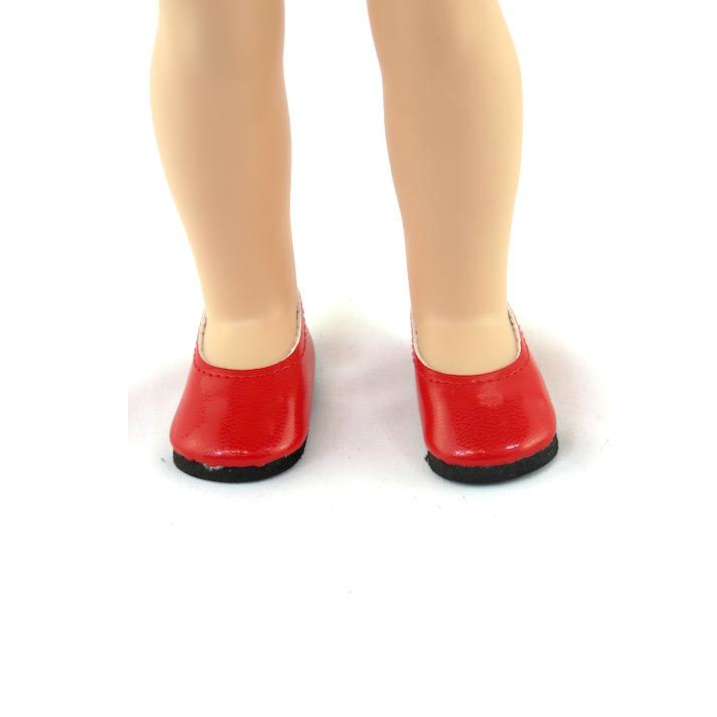 Red Slip On Shoes for 14 1/2-inch Dolls