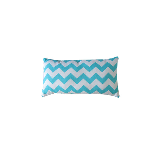 Turquoise Chevron Doll Pillow for 18-inch dolls