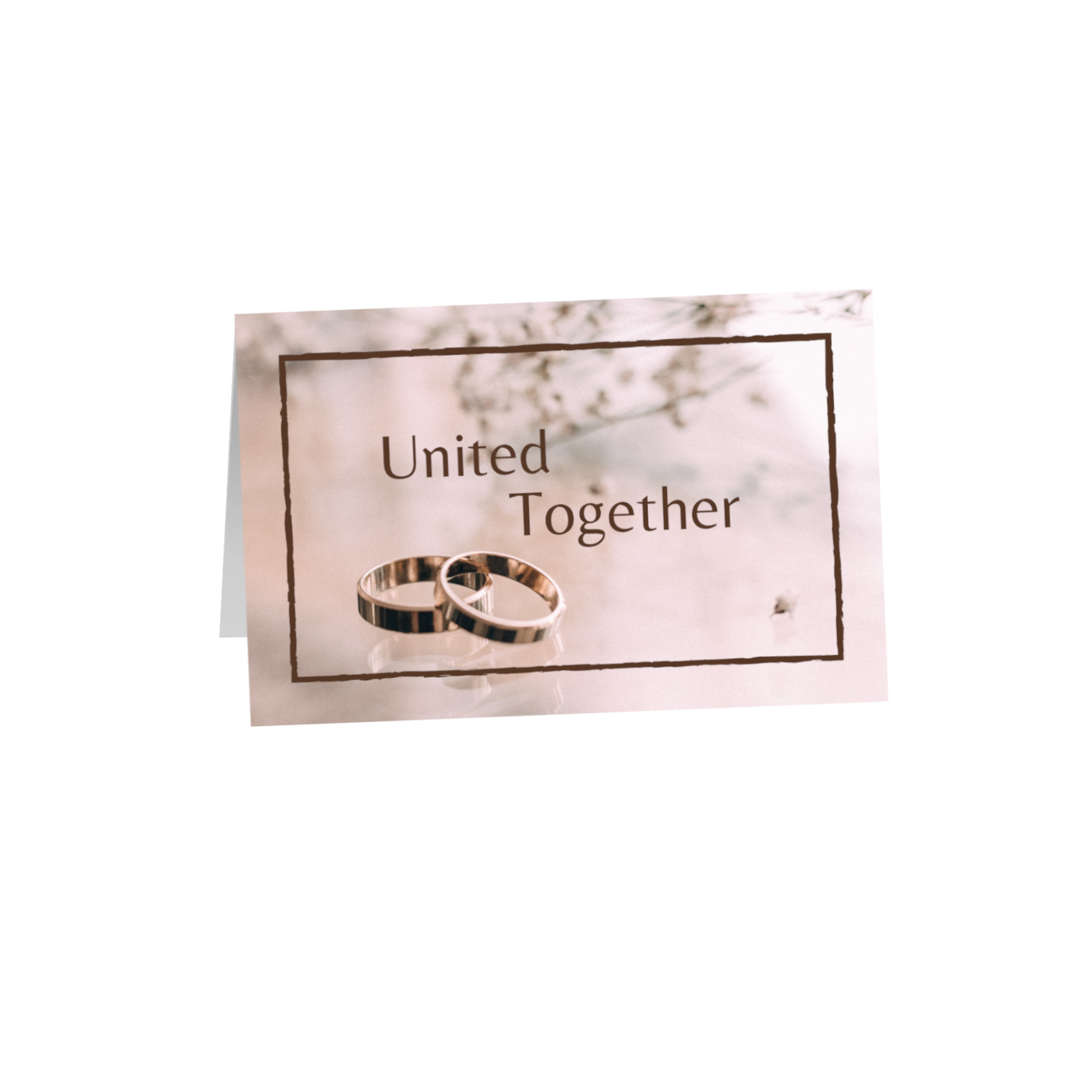 United Together 8.5x5.5 Greeting Card